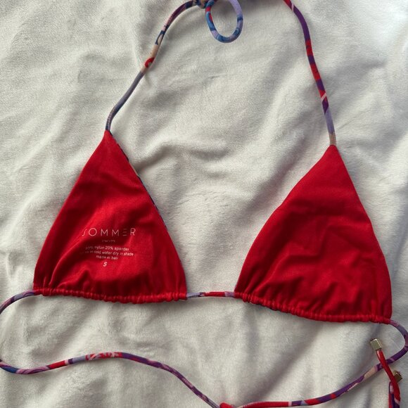 SOMMER SWIM - KAIA Rococo - Triangle Bikini Top - Picture 5 of 5